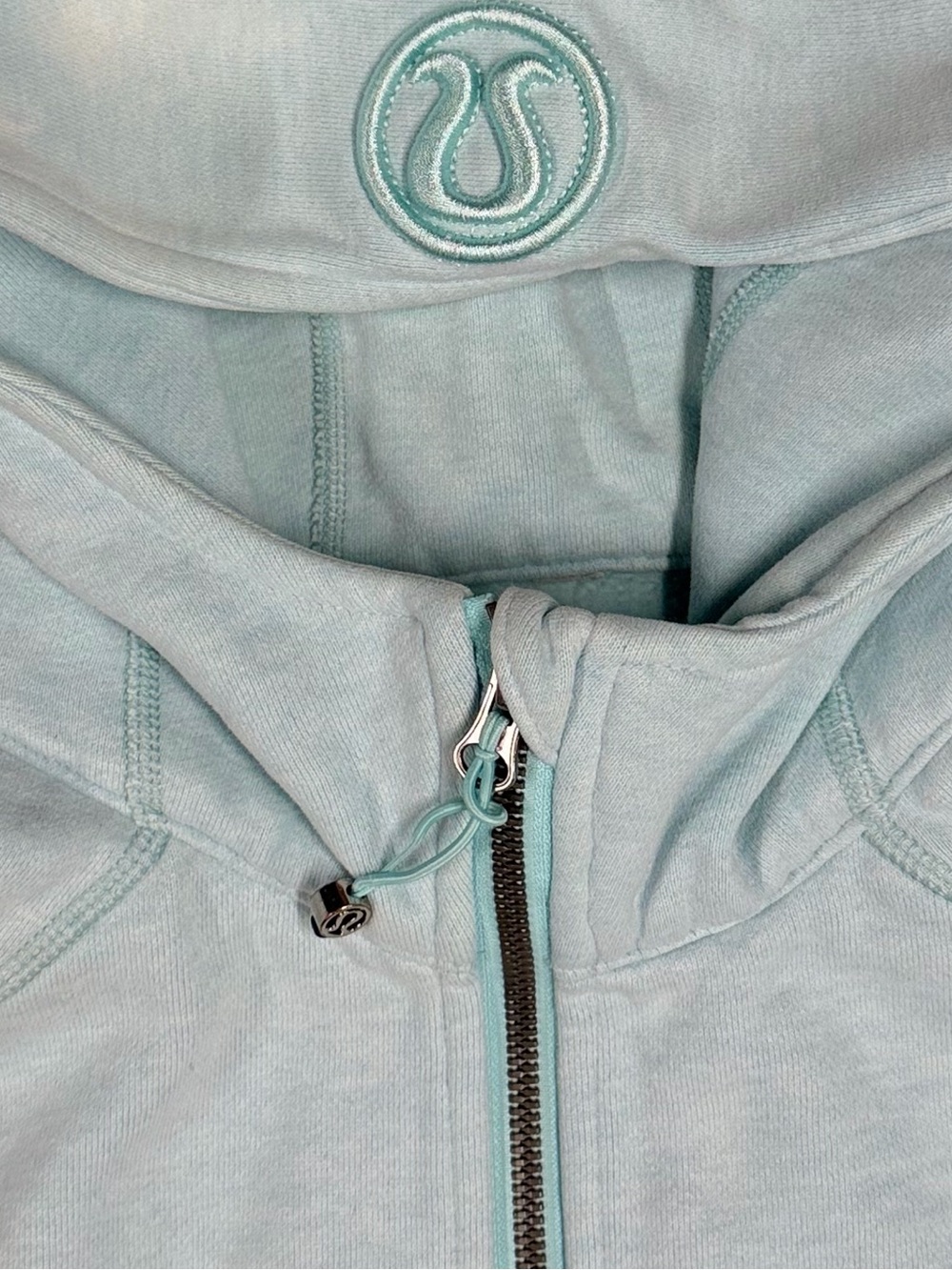 lululemon athletica Kids Zip-Up Hoodie in Light Sage - Picture 7 of 10